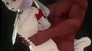 Fu-Huas 3D色情收藏展示激烈口交场景