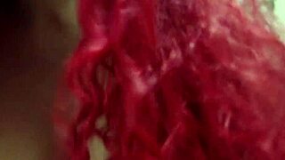 Dikke Slet Verkleedt Als Sexy Akatsuki Voor Privé Halloween Pret Met Naruto Stiefvader