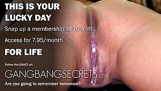 You go girl, take that gangbang and creampie any way you want.