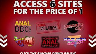 Analiseret rødhåret luder Alex Harper gabes hårdt af James Deens BWC