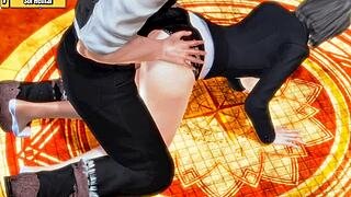 Hentai 3D duo - kasinon johtajat naimaavat kovaa aulassa