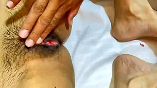 village girl takes big cock in hotel for first time pounding