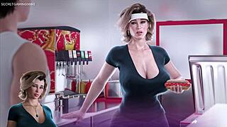 Äitipuolen tiukka pillu ja perse venytetty isolla kyrpällä.