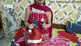 देसी हिंदी वाइफ देवर जी के साथ क्रिसमस नाइट पर चीटिंग