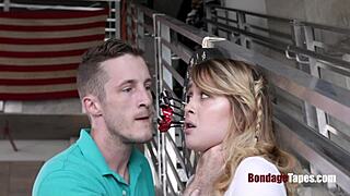 Ξανθιά έφηβη κλέφτρα πουτανά τιμωρείται σκληρά από γέρο Anastasia Knight