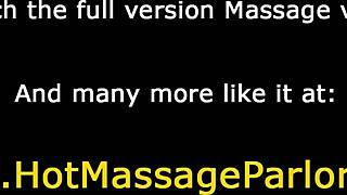 ¡Hombre, no puedo creer que mi hermosa masajista recibiera semen en la cara!