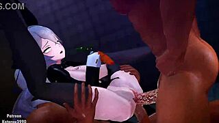 bronya in an anime hentai adventure