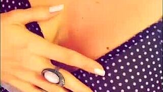 this milf shares her dirty blowjob snaps with amateurs on snapchat