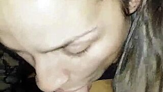 hey, suck on that cock, can you take it all down your throat like a pro?