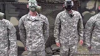 Israeli gay soldiers bang on beach with navy hunks nude