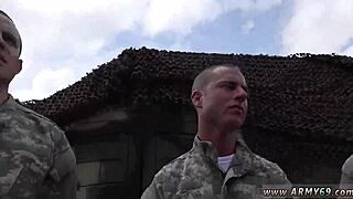 Israeli gay soldiers bang on beach with navy hunks nude