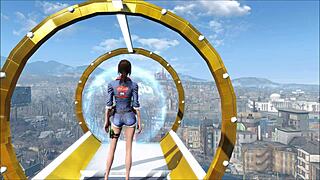 exploring fallout 4 fashion number 206 with cute brunette details