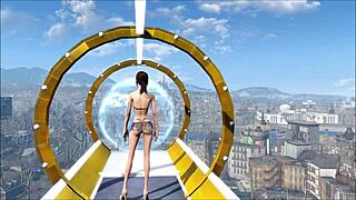 exploring fallout 4 fashion number 206 with cute brunette details