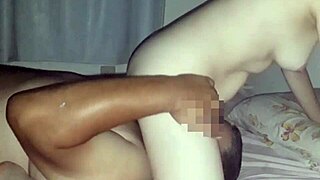 Wife loves to sit on her husband's face for pleasure