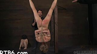 angel receives naughty facial punishment in lusty castigation scene