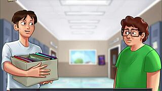 Summertime Saga 202 unfolds in erotic cartoon adventures.