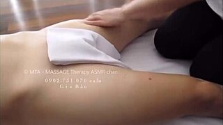 relaxing massage turns into hardcore fucking with phone contact