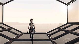 Fallout 4 fashion showcase number 204 featuring cute brunette