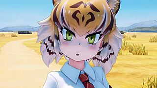 Bengaru Tora In Kemono Friends Anime Adventure