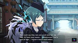 Hey, wanna watch Magicami and Koihime Muso collab in a hot anime threesome?