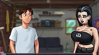Hentai video of Summertime Saga 152 with PC gameplay