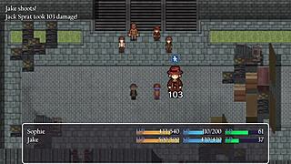 Detective Girl Fights Old Man Giant Robot