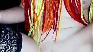 I masturbate while chatting with my lover on video call