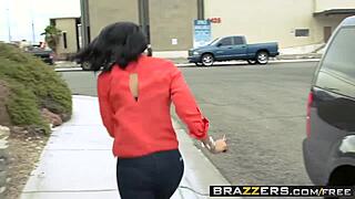 Brazzers presents Jasmine Caro and Johnny Sins in steamy scene