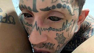 Brunette With Piercing Teases For Cock?