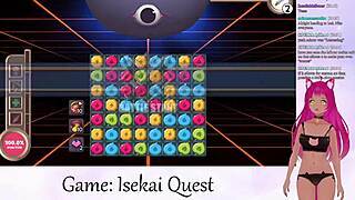 vtuber lewdneko plays isekai quest part 2 in game