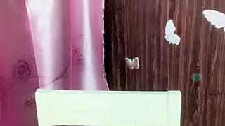 Girl Strips Bare on Webcam for Sexy Show