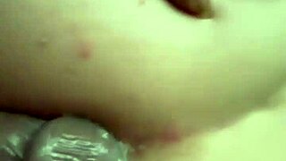 nice tight asshole getting cum on ass interracial