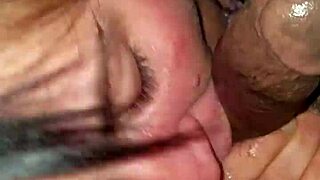 yo, wanna see how this italian chick handles an interracial blowjob?