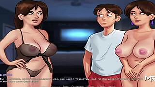 Is This FFM Threesome in Summertime Saga Ready for Uncensored Sex?