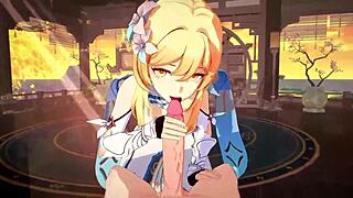 genshin impact cowgirl mmd