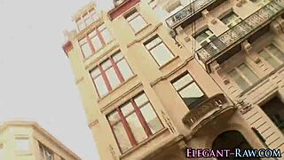 Euro Slut Dped For Facial