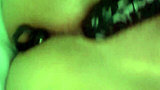 Teasing all holes with toys in solo finale