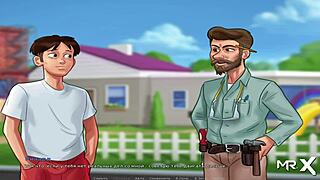 i-i saw the barn shaking in summertimesaga episode 2 36, big ass anime action