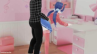 Miside Blender Features Cartoon Hentai Anime Sex Animation