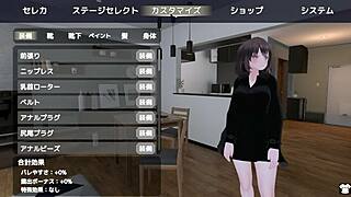 sereka-san exposes in naked coat outdoors without notice.