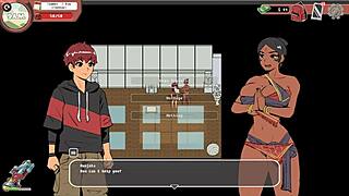 Spooky Milk Life taboo hentai game with indian yoga teacher bukkake