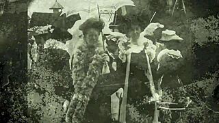 Hey, check out these vintage Victorian homosexuals in action! 🕰️