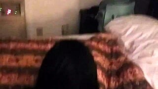 Ebony Couple Quickie Orgasm in Hotel