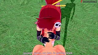 Yoko Littner POV Fantasy in Tengen Toppa Gurren Lagann!