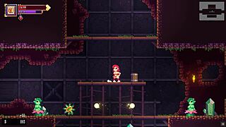 scarlet maiden hentai game pornplay ep 2 gloryhole and futanari blowjob in the caves