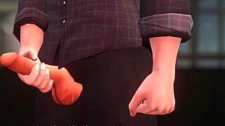 WHAT A HERO'S NIGHT OFF! 3D HENTAI SEX WITH NAUGHTY ANIME CHICKS!