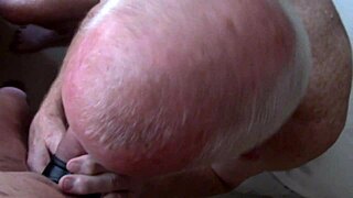 Hotdave's big cock in gay sex scene with no protection