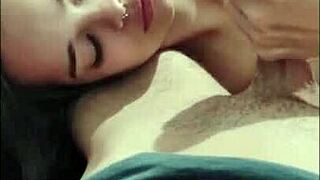 white moon blowjob warms up the cold