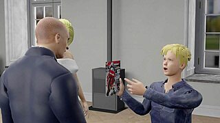 Maya in a threesome adult scene in fairy-inspired 3D animation