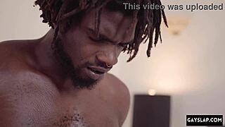 hot black gay sex gets harder with a monster cock